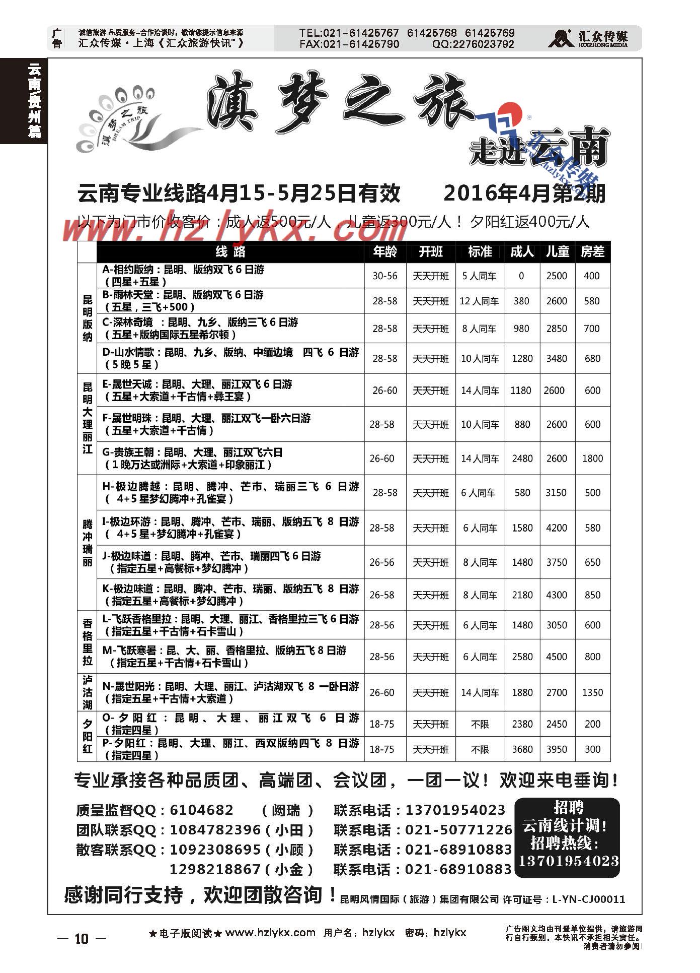 010滇梦之旅