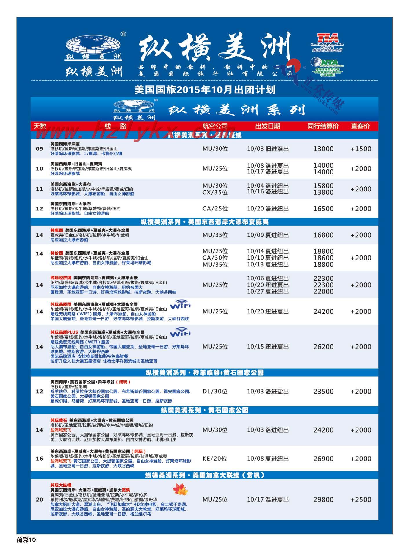 10.纵横美洲●美国国旅