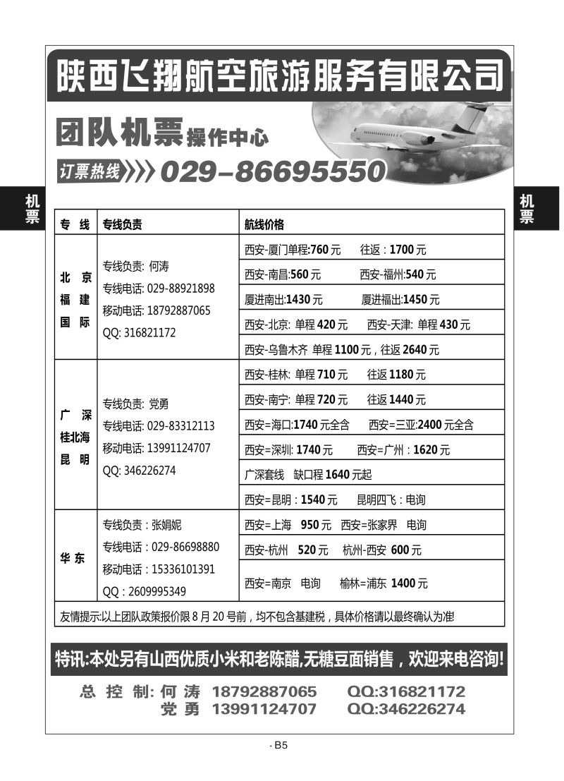B5-机票-飞翔航空L-1