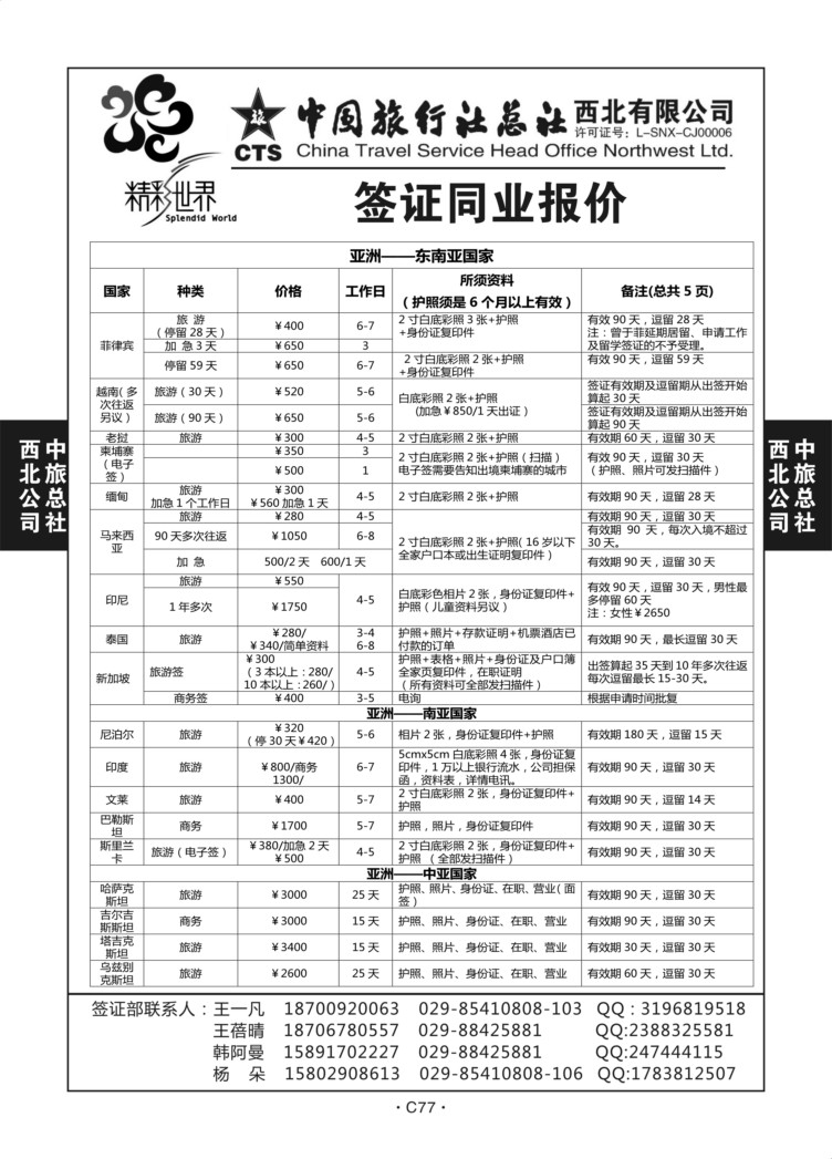 C77-签证-中旅西北1-4