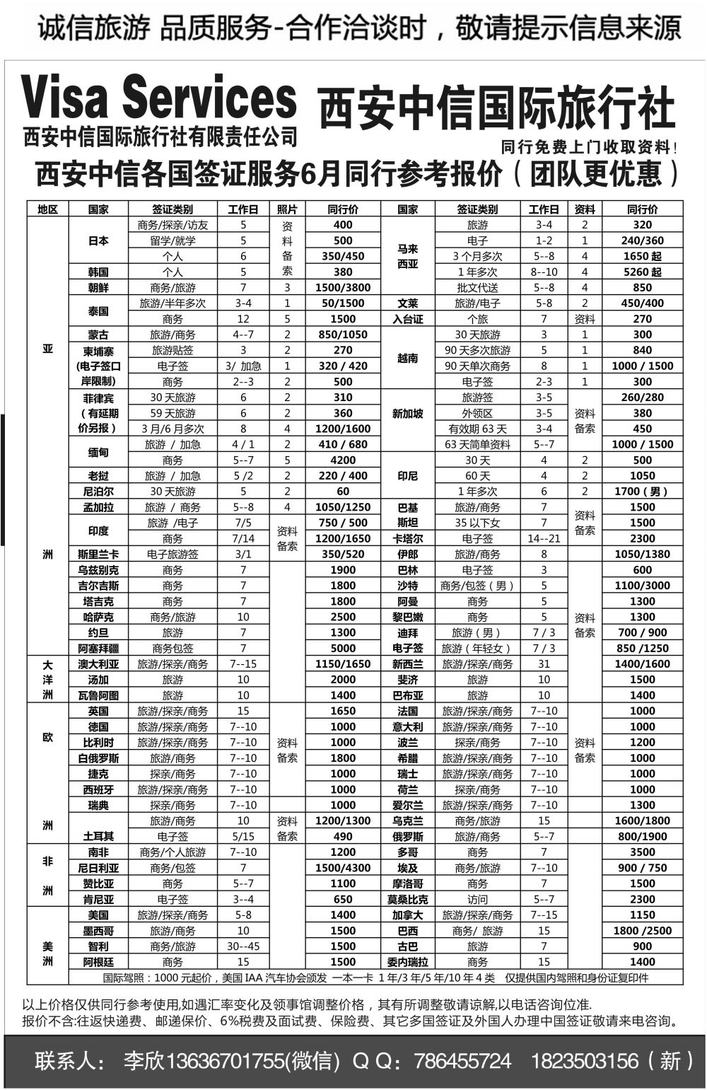 C前黄2-国际签证-西安中信李欣M-1