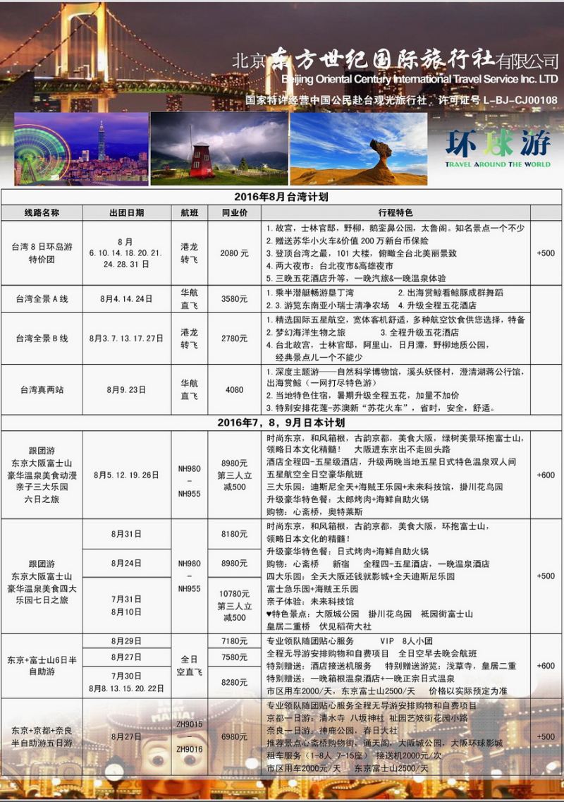 064[内页252]&nbsp;北京东方世纪国际旅行社