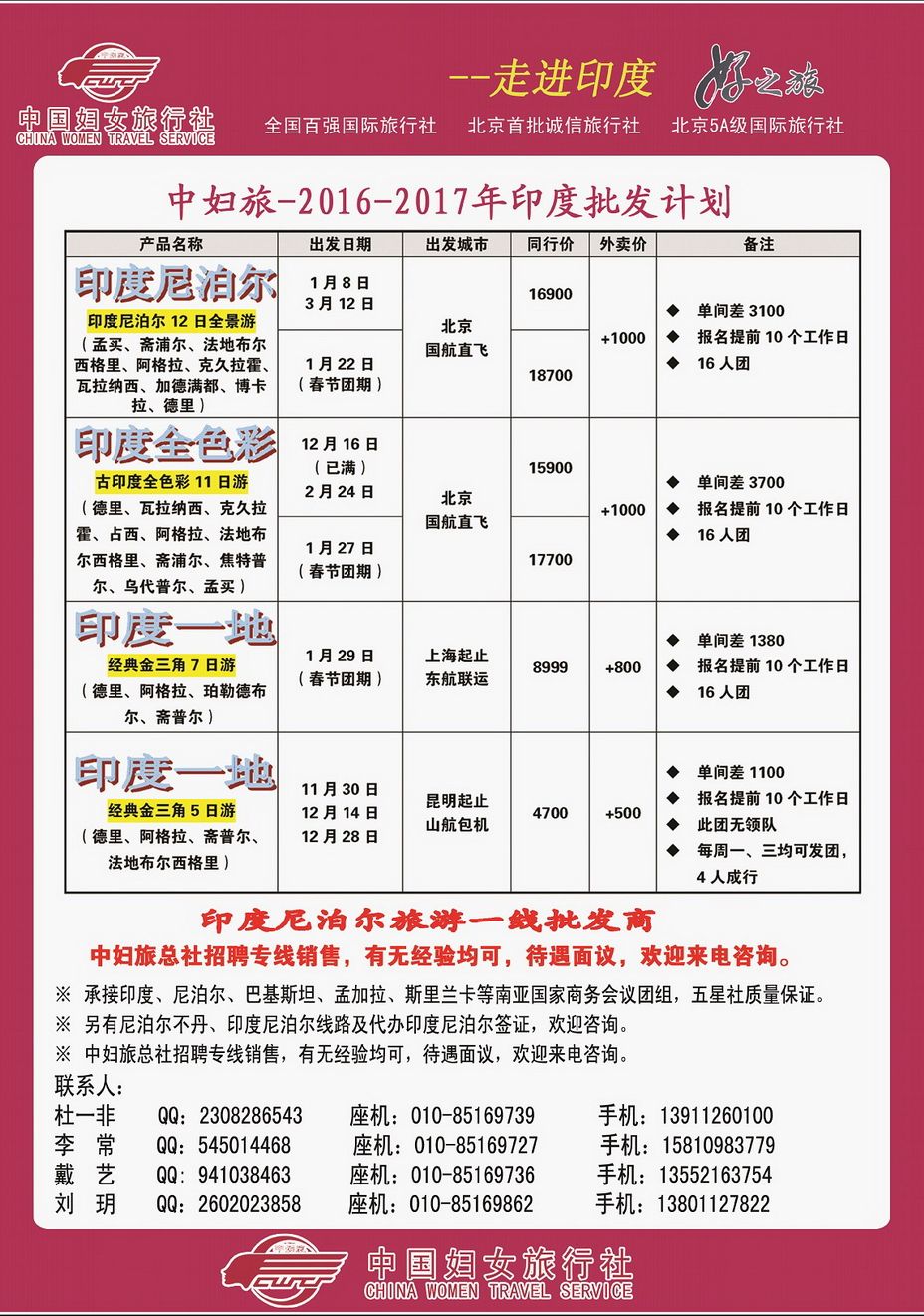 070[内145]&nbsp;中国妇女旅行社