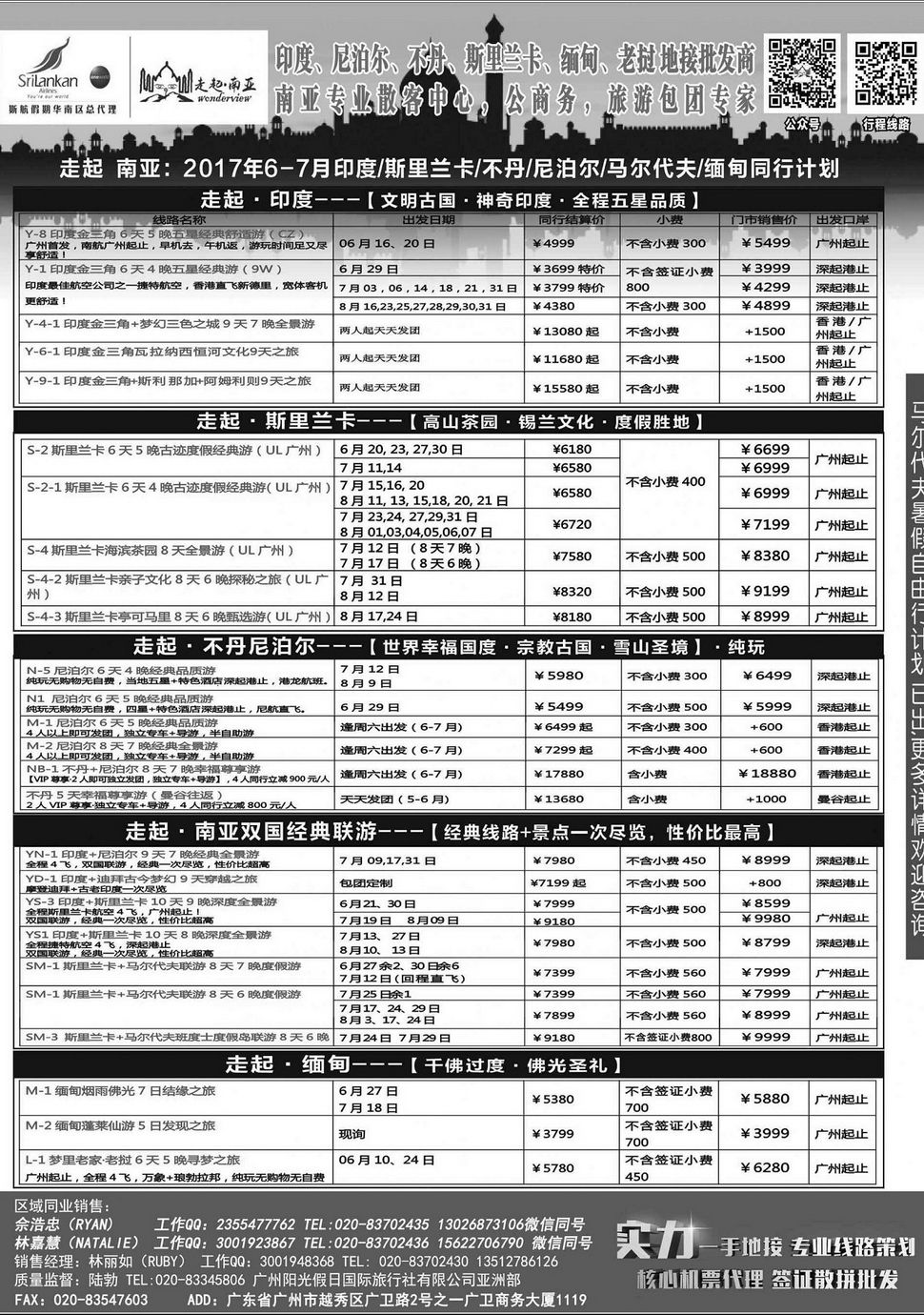 内97走起南亚--印度尼泊尔不丹斯里兰卡缅...