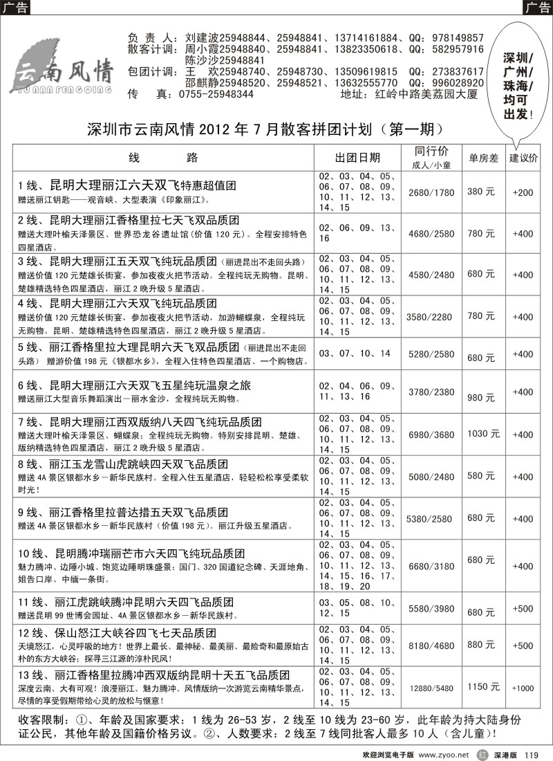 r黑119  云南风情