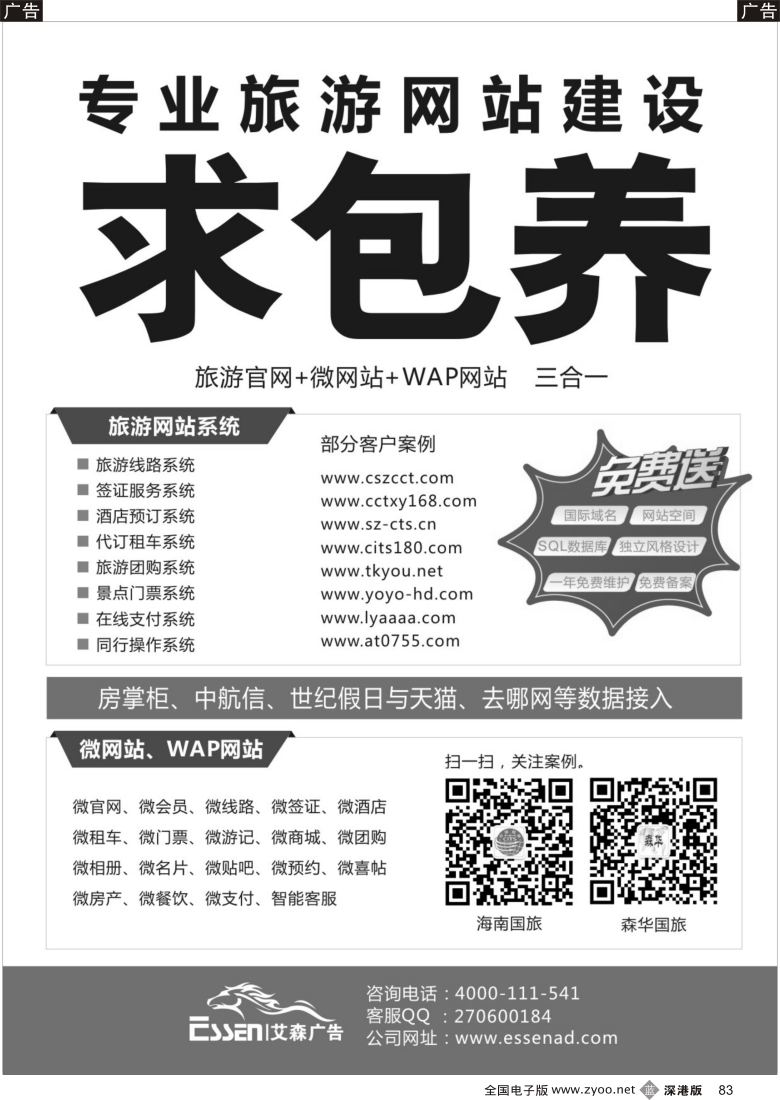 b黑083  专业旅游网站建设—冰点网络