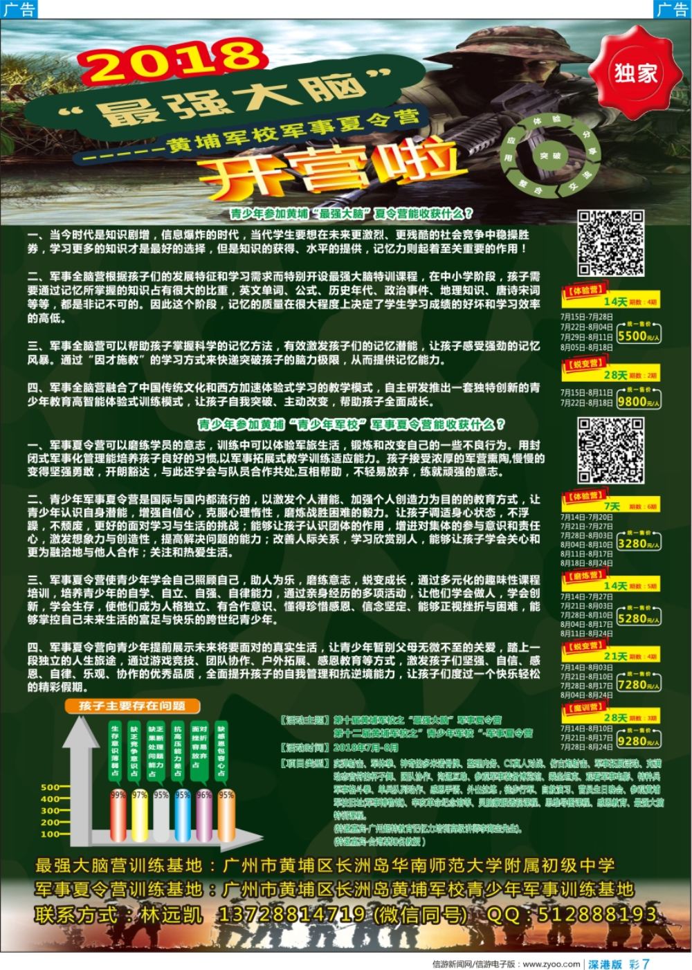 b彩007  广州黄埔军校夏令营