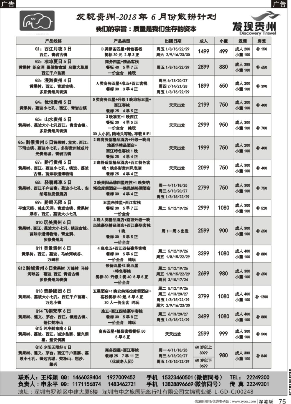 b黑075  发现贵州2018年6月计划
