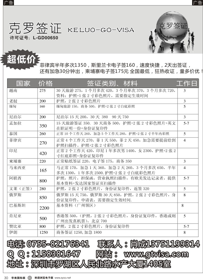 r黑030  斯里兰卡、柬埔寨签证
