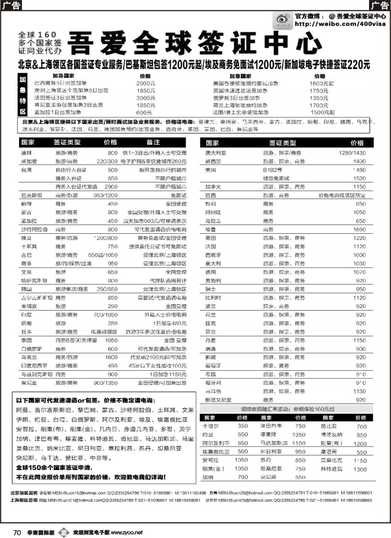 b070 吾爱签证中心·吾爱旅游网