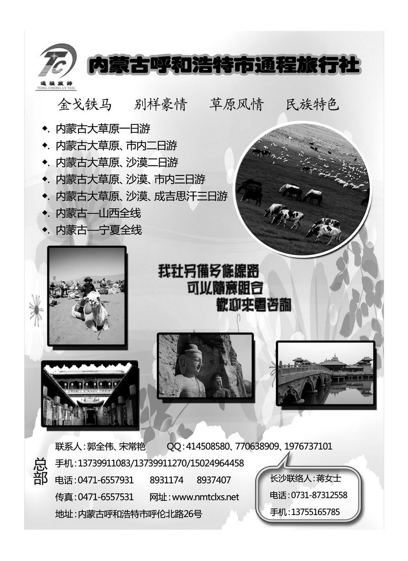 b77内蒙古呼和浩特市通程旅行社有限责任公司