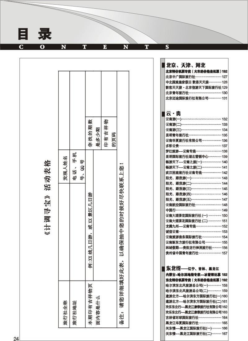 24$《畅游天下》湖北版目录四