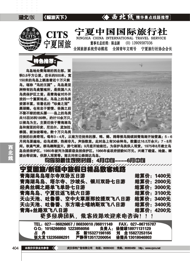 404宁夏中国国际旅行社