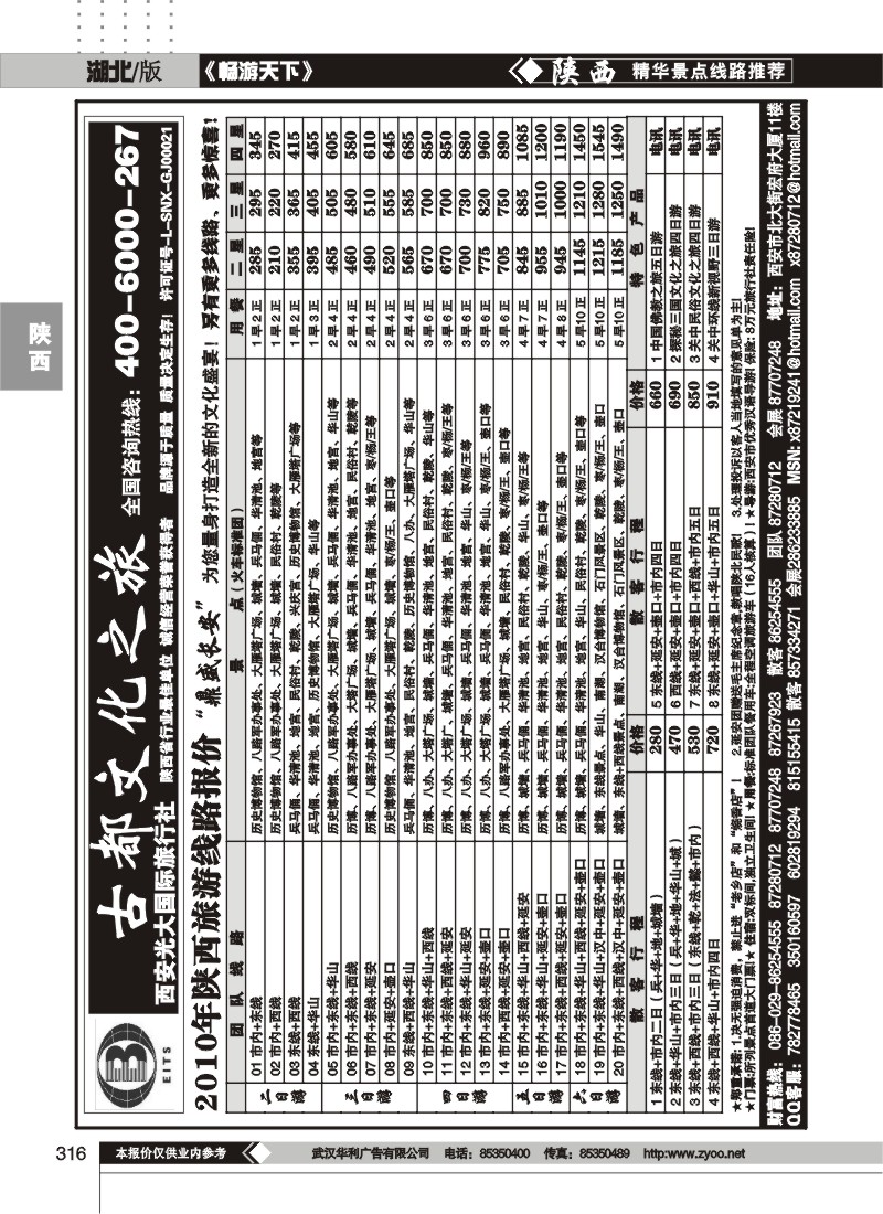 316古都文化之旅--西安篇（一）