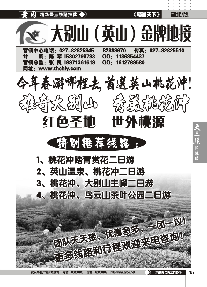 15大别山英山金牌地接