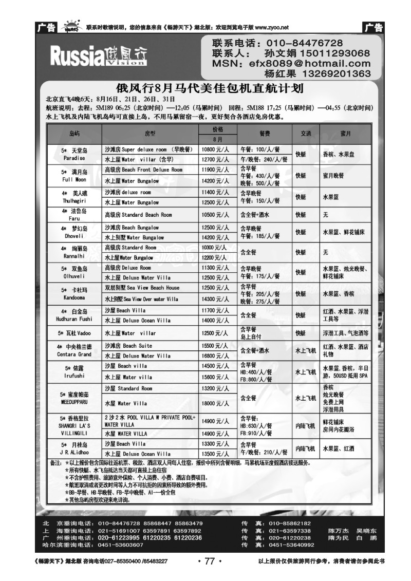 77俄风行