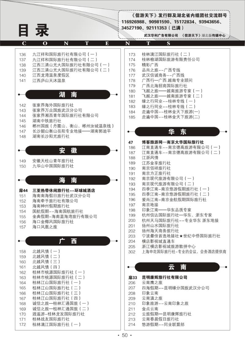 r050信游天下湖北版目录