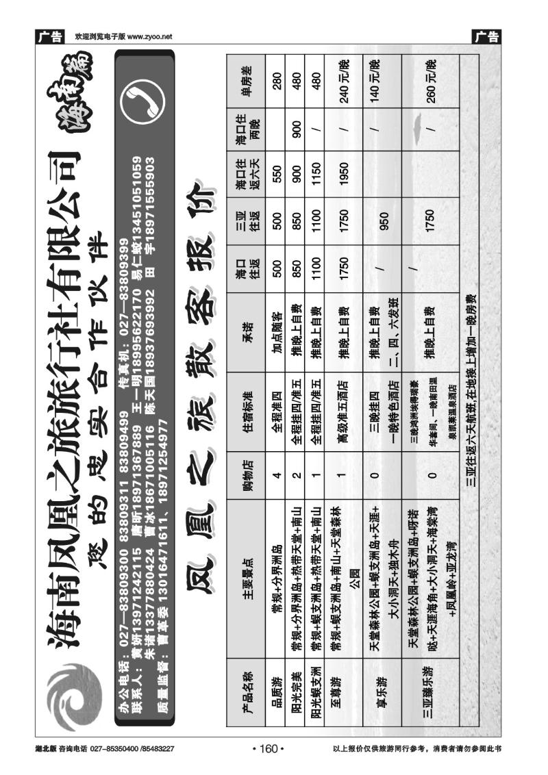 r160海口凤凰之旅