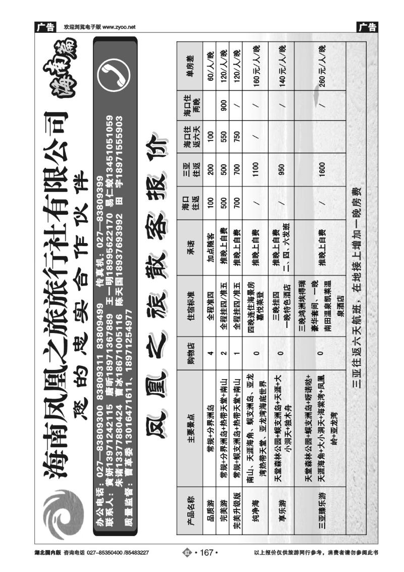 r167海口凤凰之旅