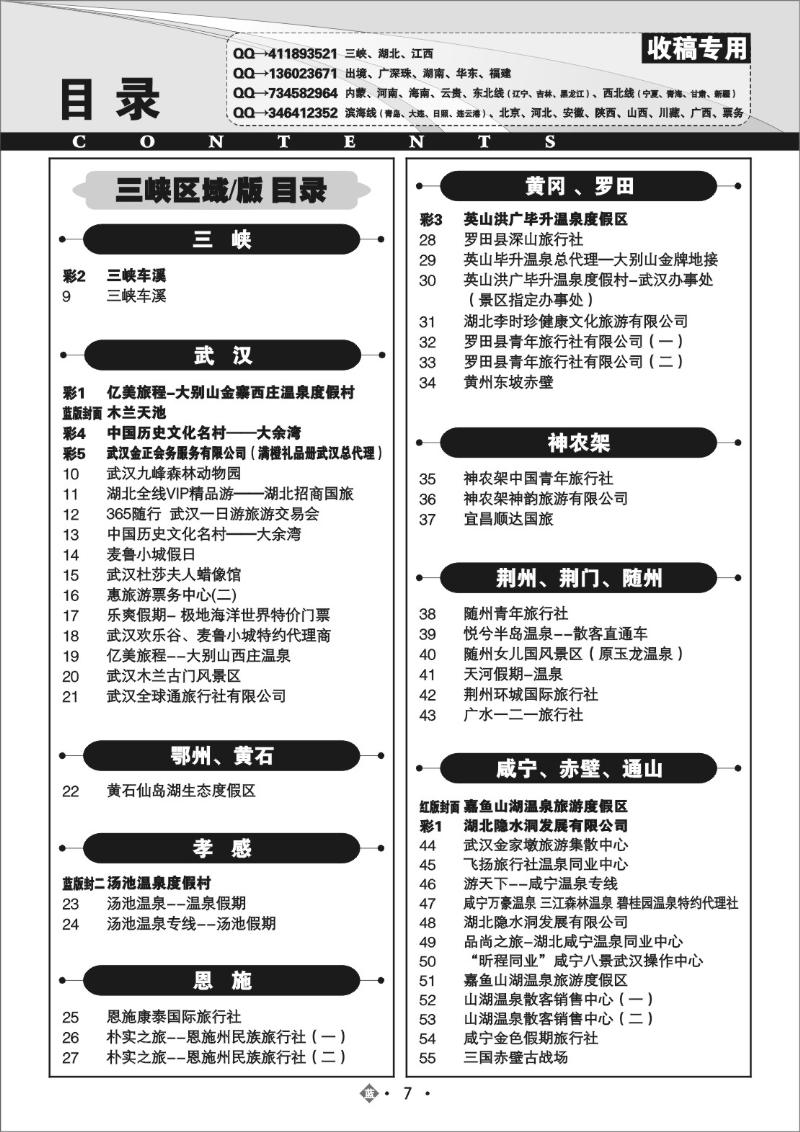 2007国内蓝版目录