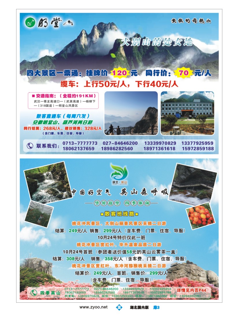 545ZLC003中南国旅英山分公司-四季英山