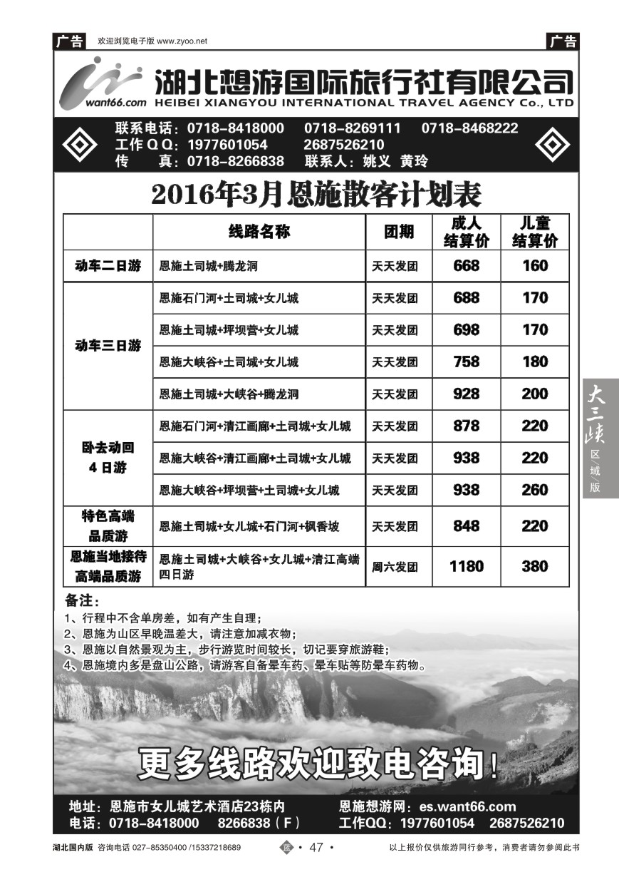 563ZLN047湖北想游国际旅行社有限公司