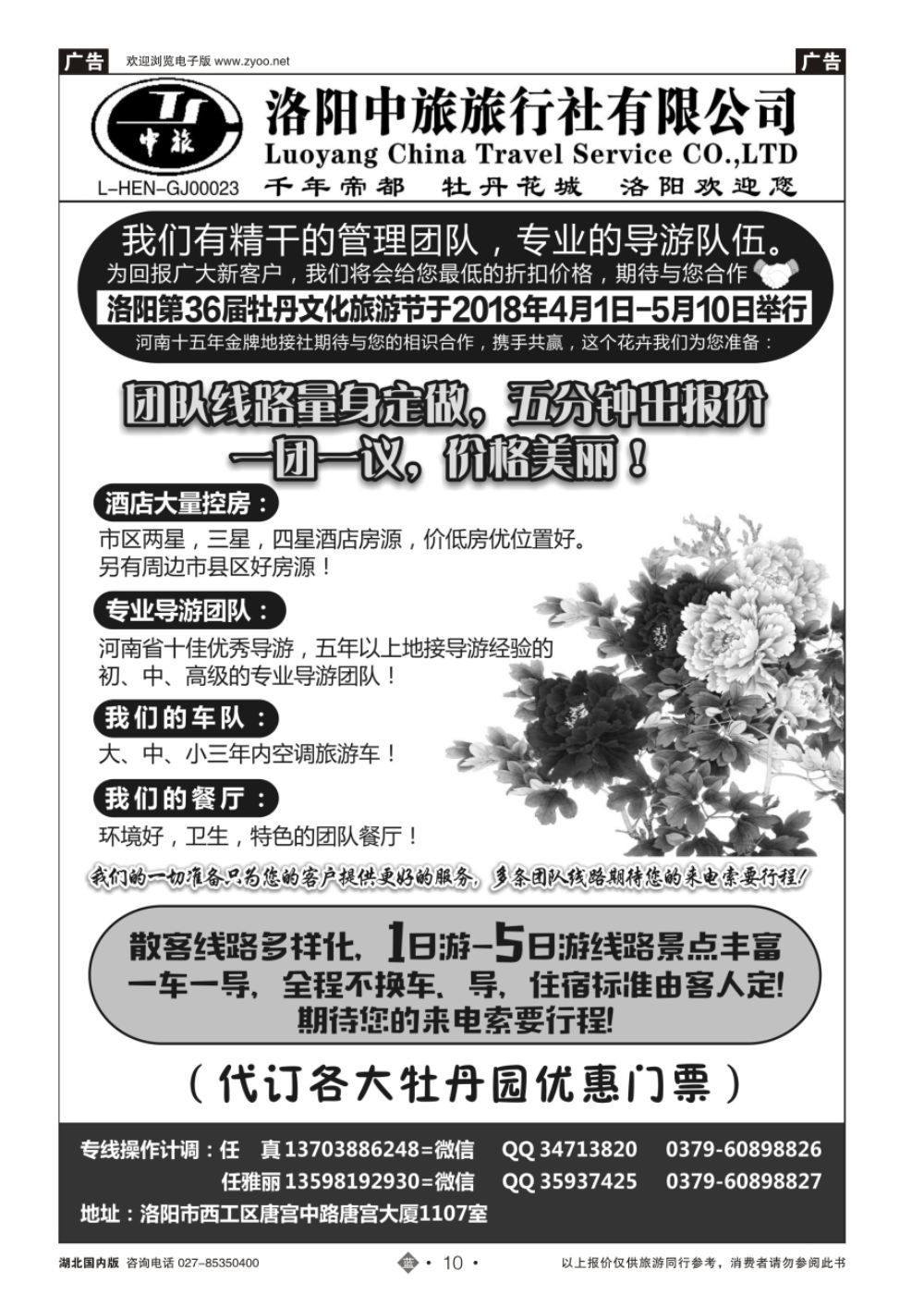 10专业河南地接-洛阳中旅（任真）