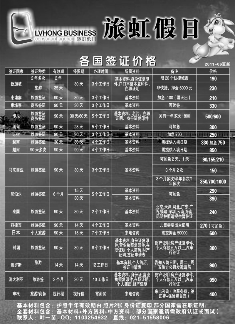 d12   旅虹假日-签证