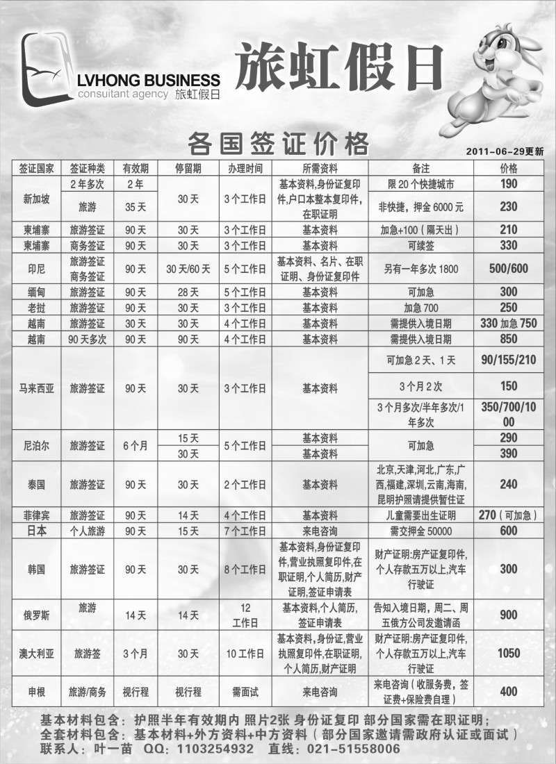 d6 旅虹假日-签证