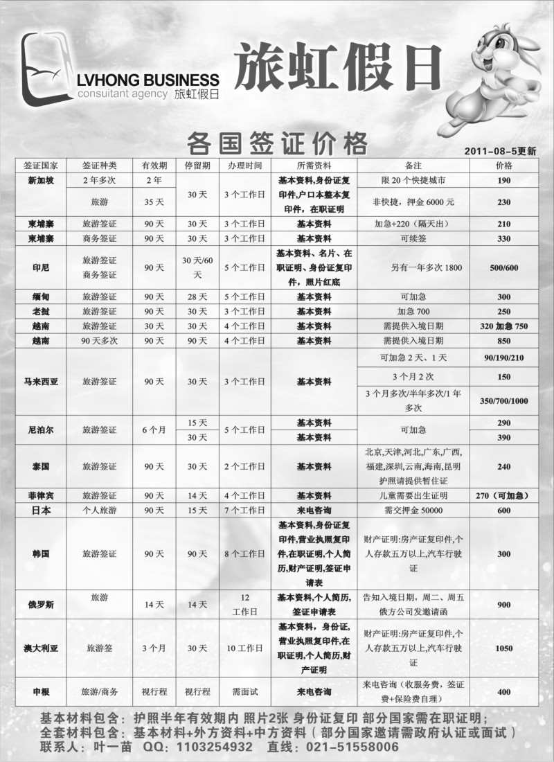 d10 旅虹假日-签证
