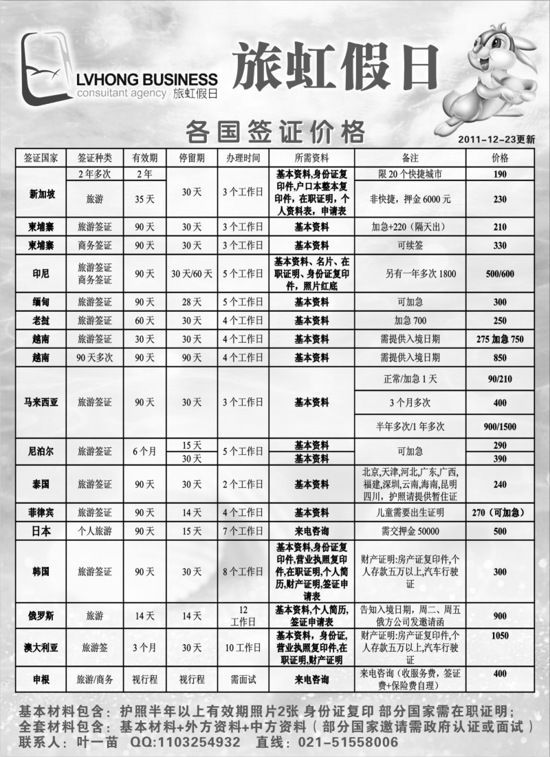 d4  旅虹假日-签证