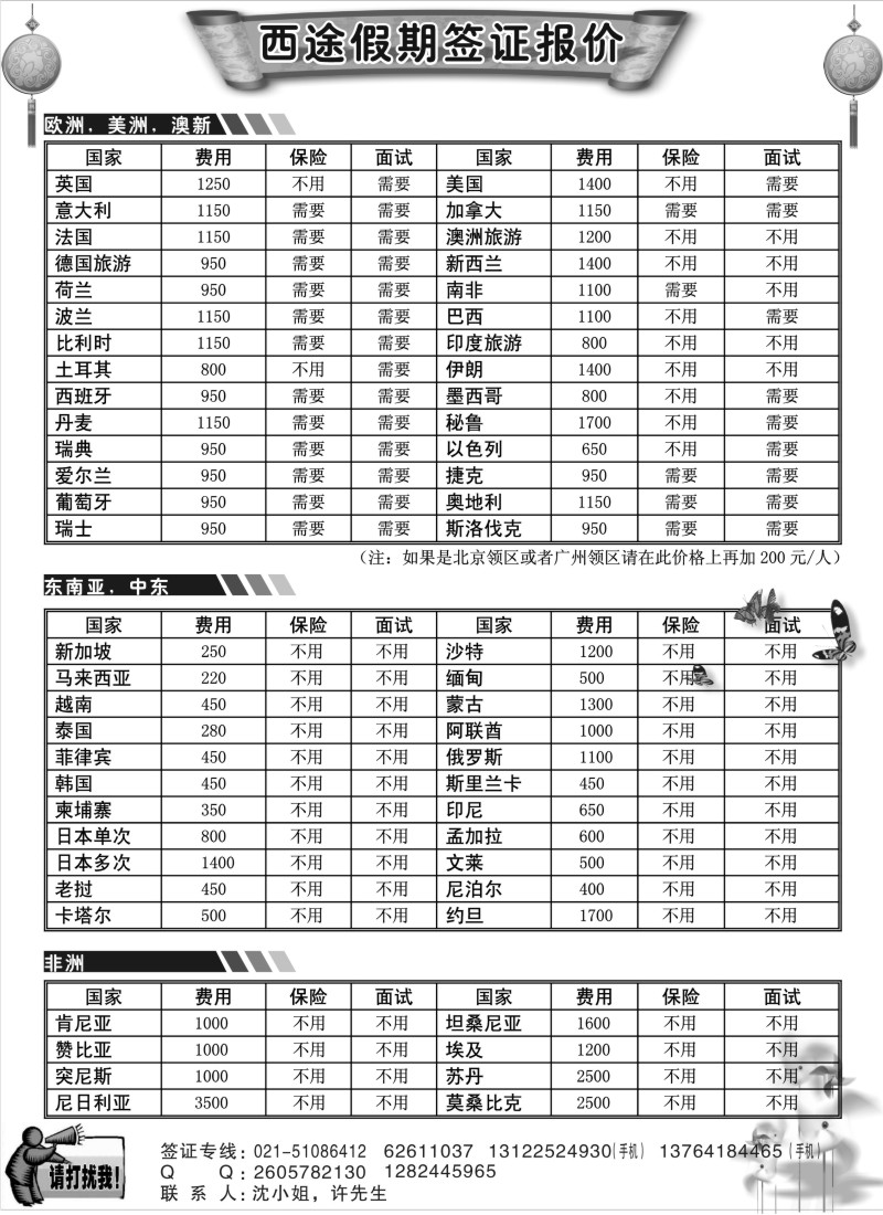 d31 西途假期--签证