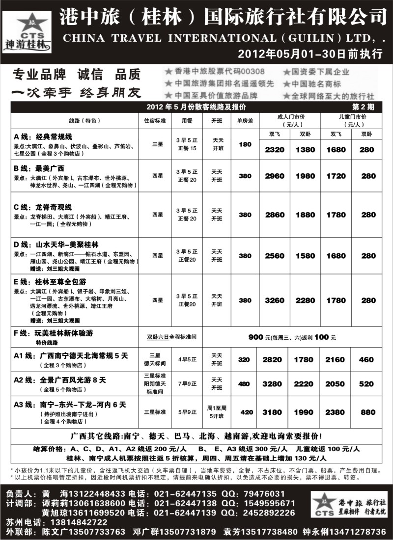 c52 桂林港中旅--谭莉莉