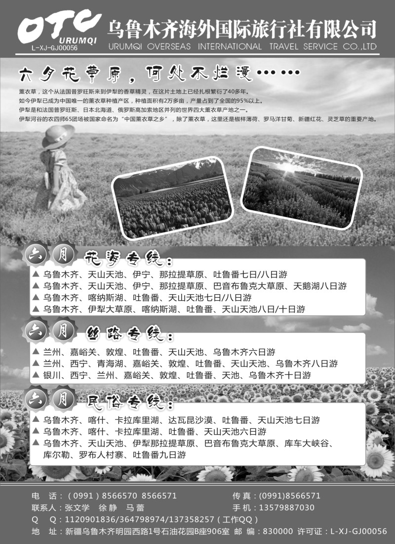c22 新疆乌鲁木齐海外国际旅行社有限公司