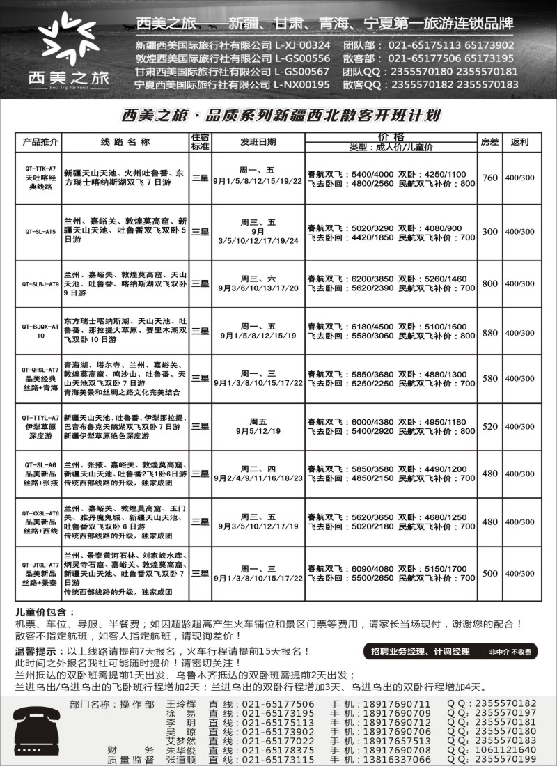 甘青宁篇·新疆篇 西游记-西美之旅 新疆