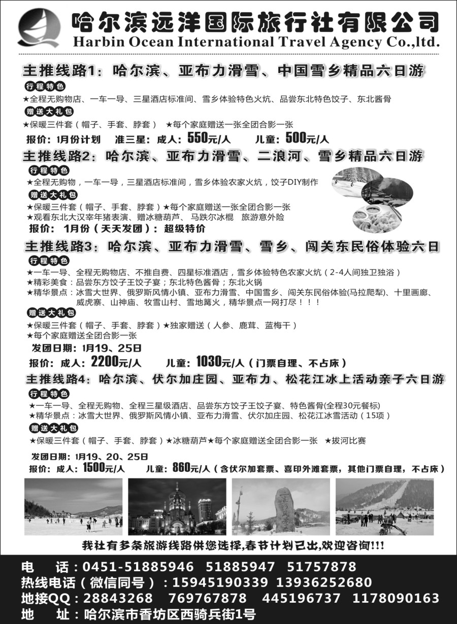c10哈尔滨远洋国际旅行社有限公司
