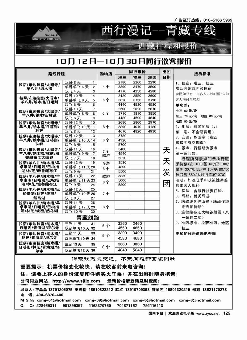 西行漫记青藏专线前排129