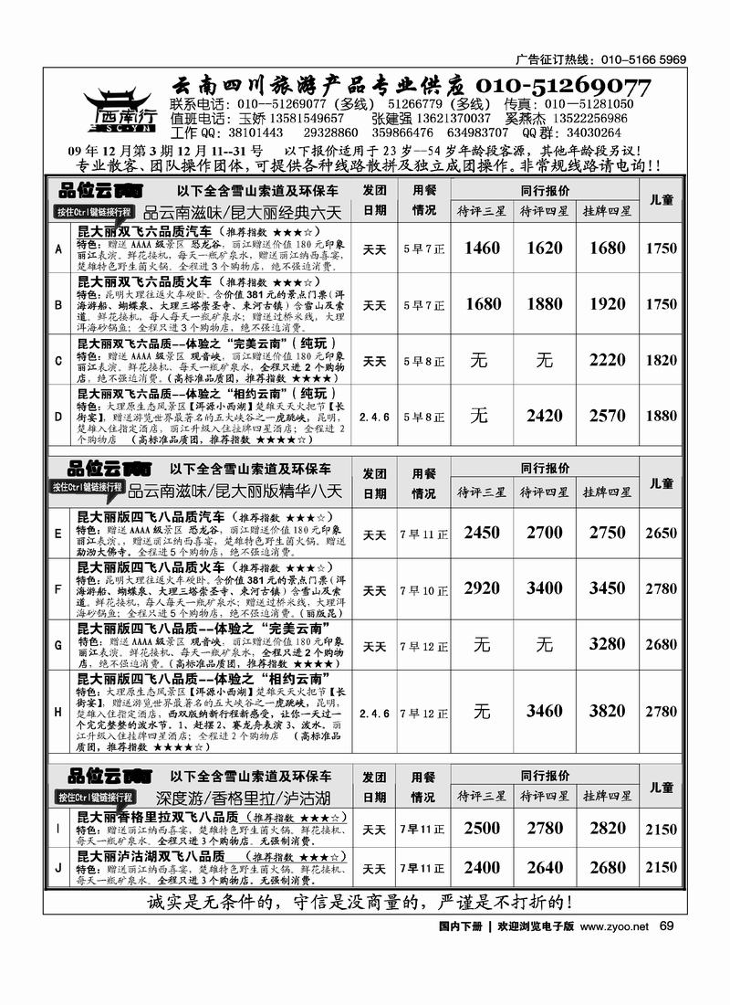 四川线路西南行：四川在前2黑69