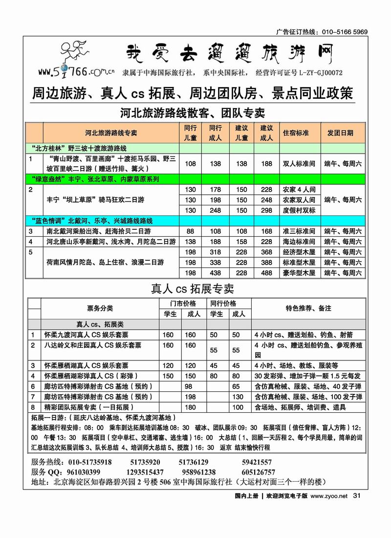 5i766旅游网周边旅游、票务、订房（2页）2