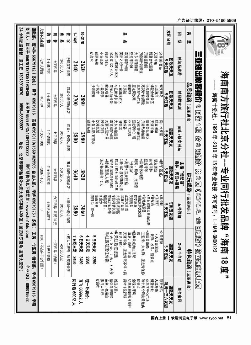 18度海南同业批发2