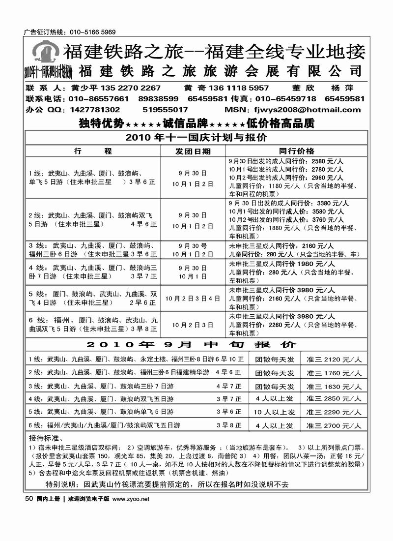 福建铁路之旅（福建第二）