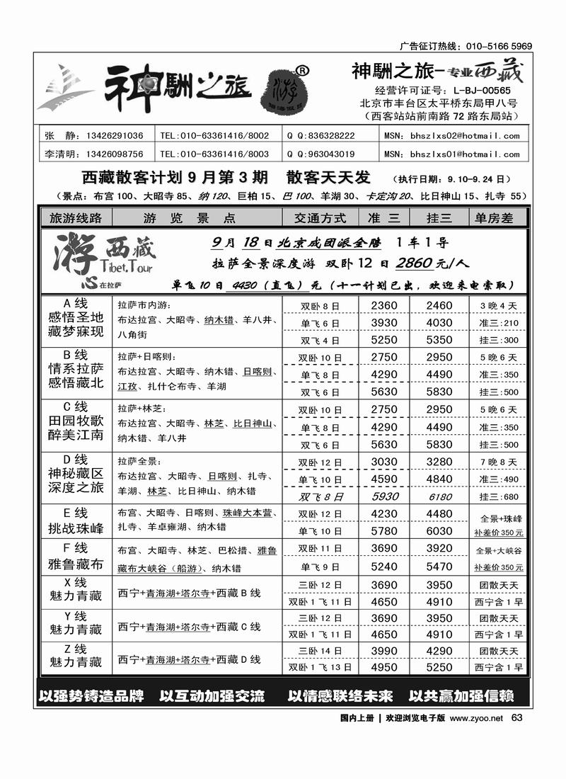 神駲之旅·西藏专线（前排右手）