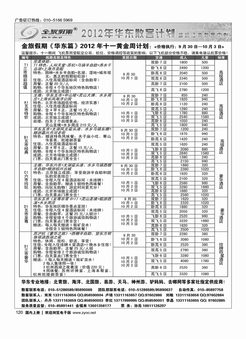 金旅假期