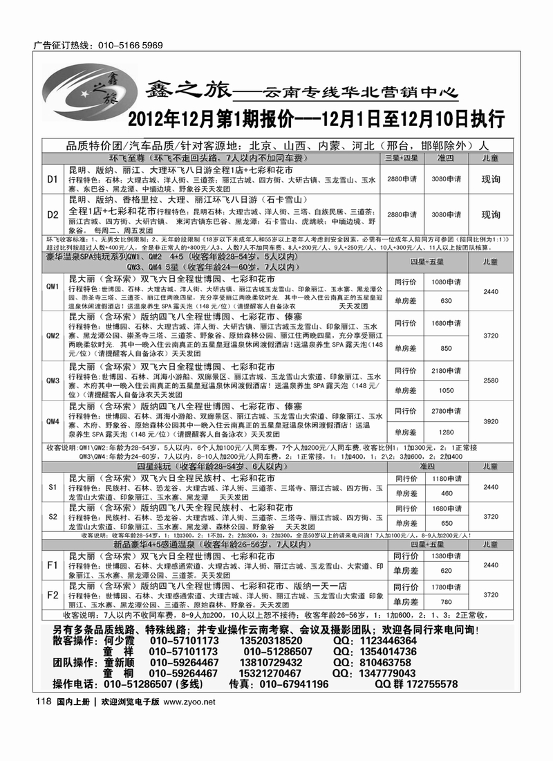 鑫之旅·云南专线1