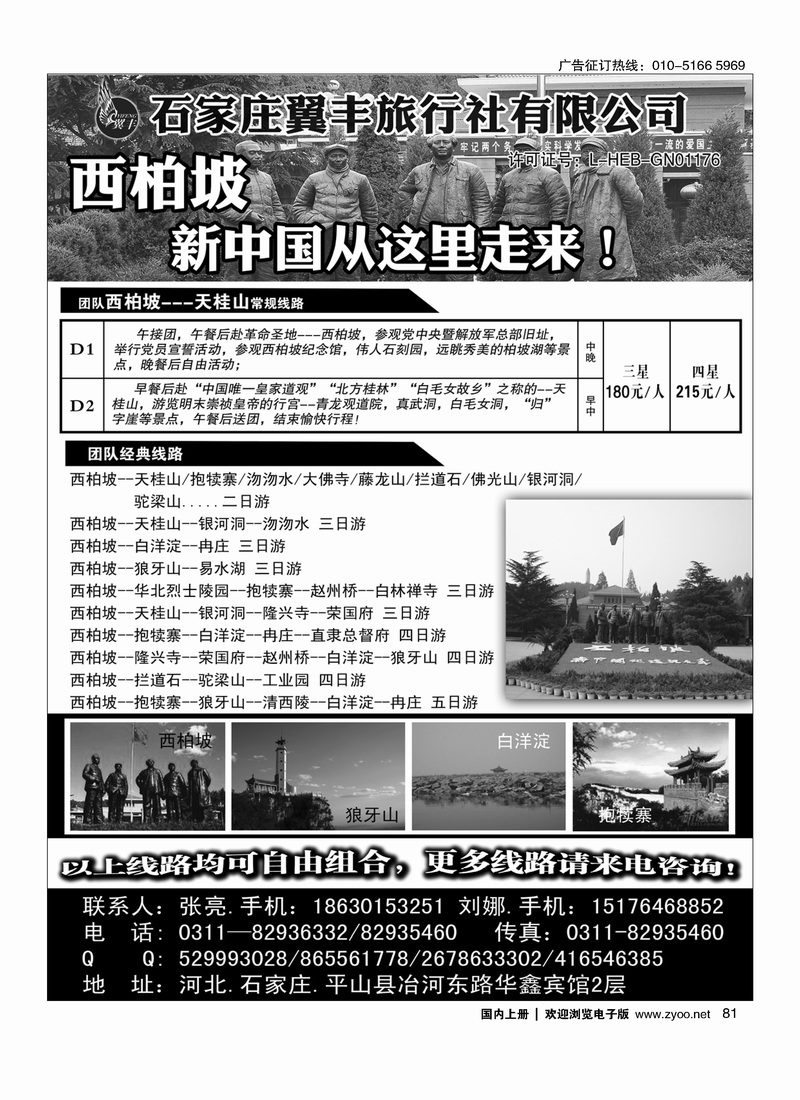 81 西柏坡专线