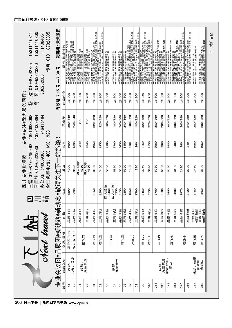 206下一站·四川