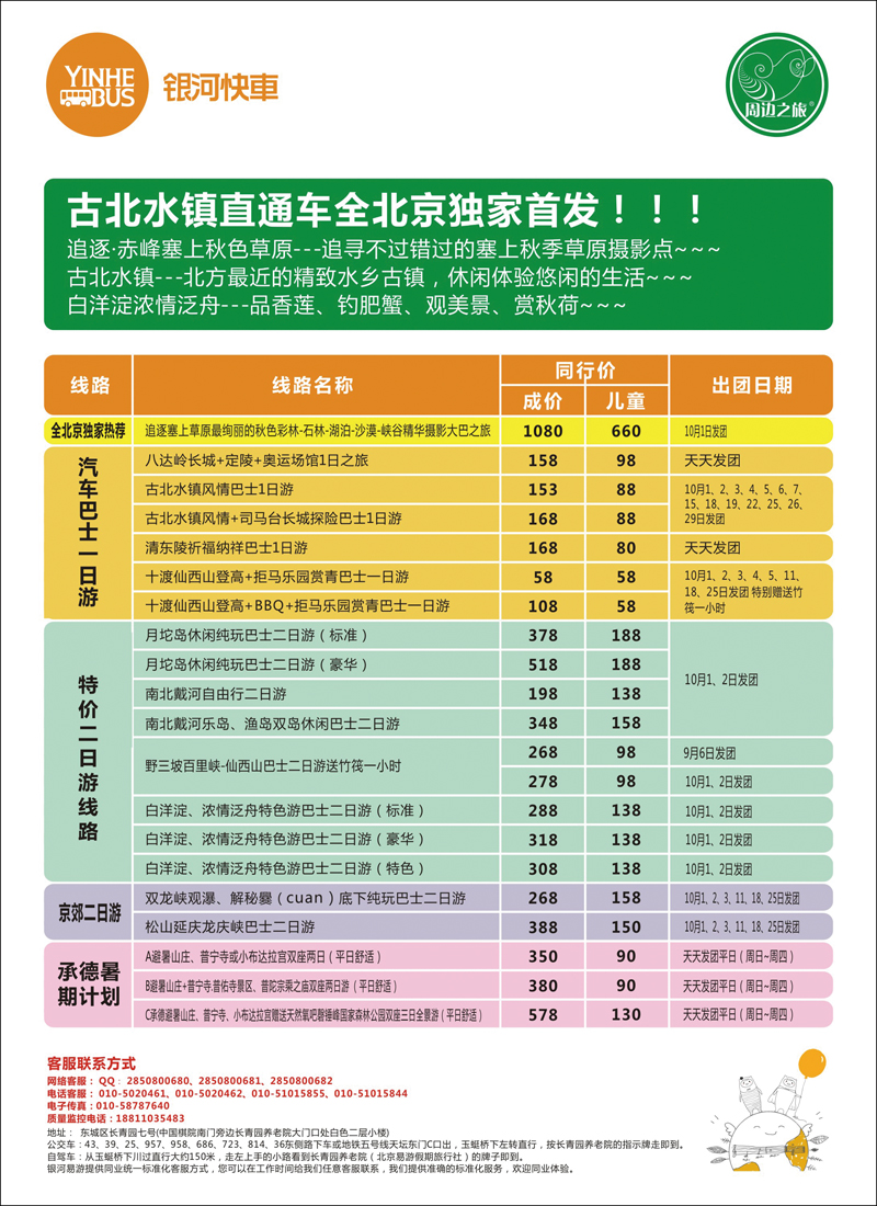 彩7银河快车周边之旅
