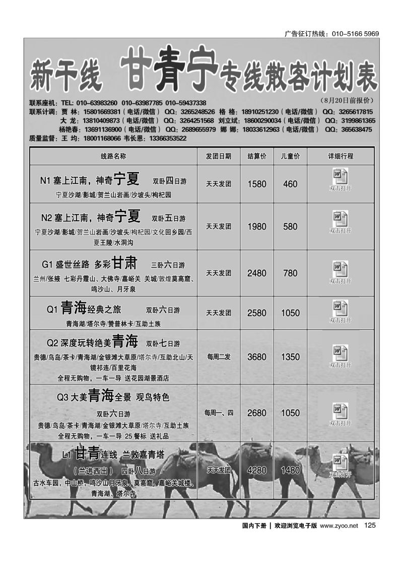 125新干线-甘青宁线路
