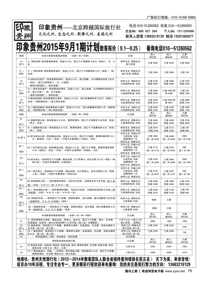 75印象贵州