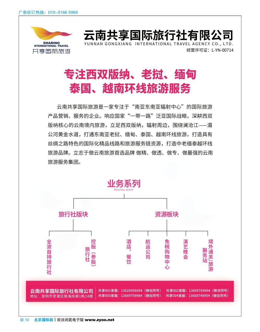 彩10云南共享旅游-专注西双版纳、老挝、缅甸、泰国、越南环线旅游服务
